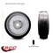 Service Caster 4" x 2" Rubber Tread on Cast Iron Keyed Drive Wheel - 20mm Bore - SCC-RSS420-20MM-KW-2SS - alternate 3